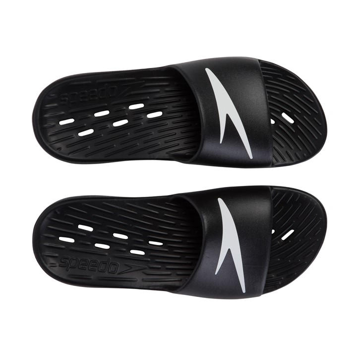 Speedo Men's Black Slider Size 8