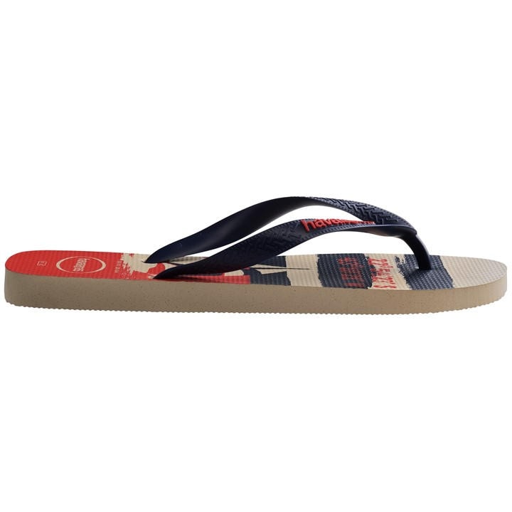 Havaianas Men's Top Nautical Flip Flops in Size 9.5, Sports Direct