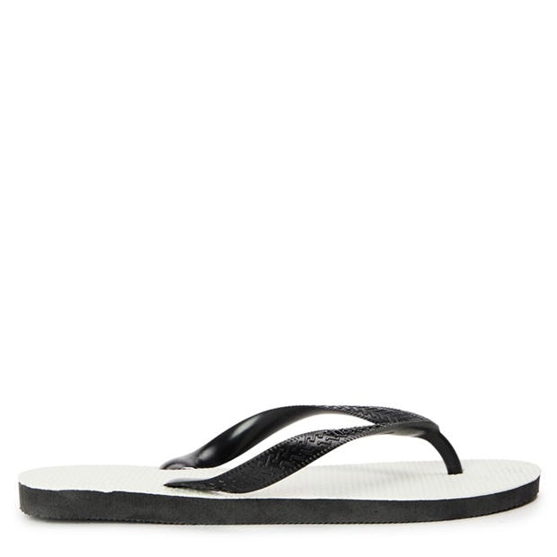 Black/White - Havaianas - Hav. Tradicional Black 39/40 Flip Flops Unisex Adults