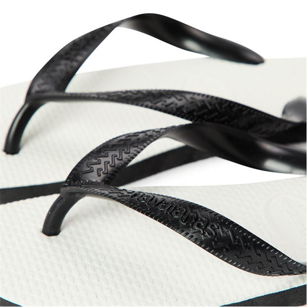 Black/White - Havaianas - Hav. Tradicional Black 39/40 Flip Flops Unisex Adults