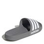 Grey/White - adidas - Adilette Shower Slides Unisex