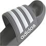 Grey/White - adidas - Adilette Shower Slides Unisex