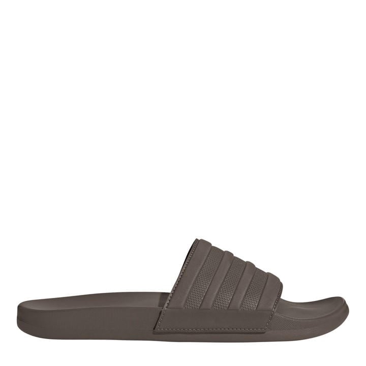 Adidas  Brown Adilette Comfort Slides in Size 12, Sports Direct
