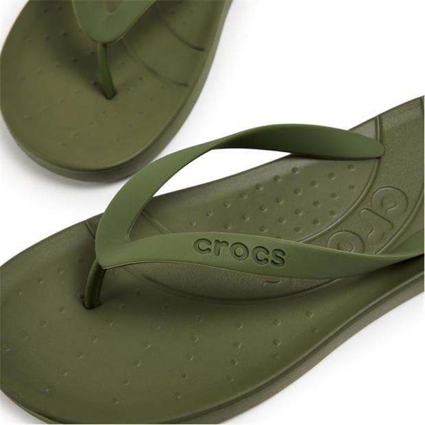 Army Green - Crocs - Men's Flip Flops