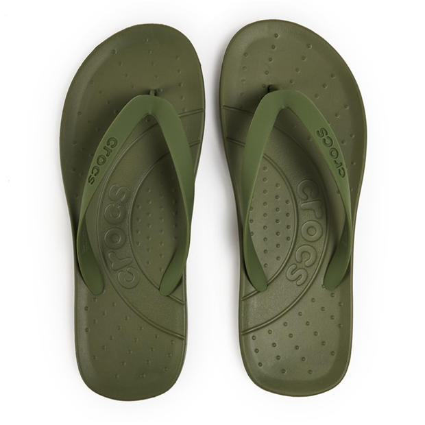 Army Green - Crocs - Men's Flip Flops