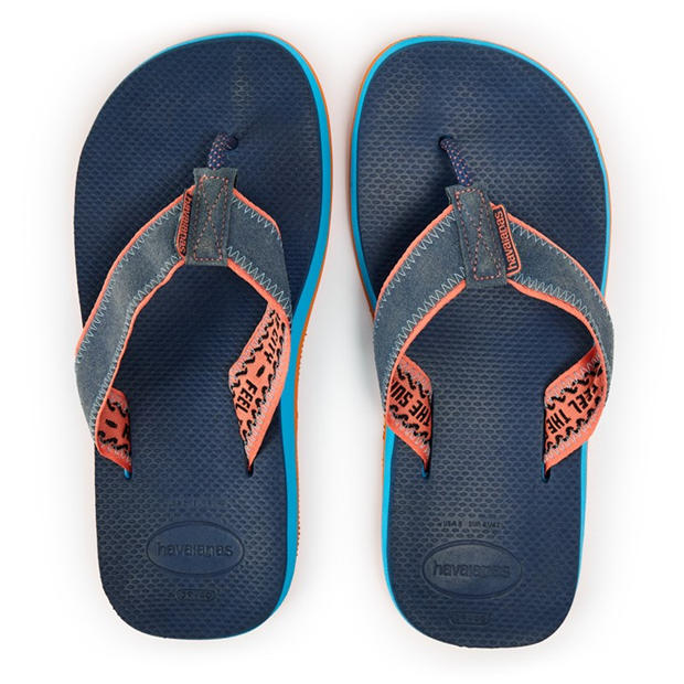 Blue/Orange - Havaianas - Men's Flip Flops