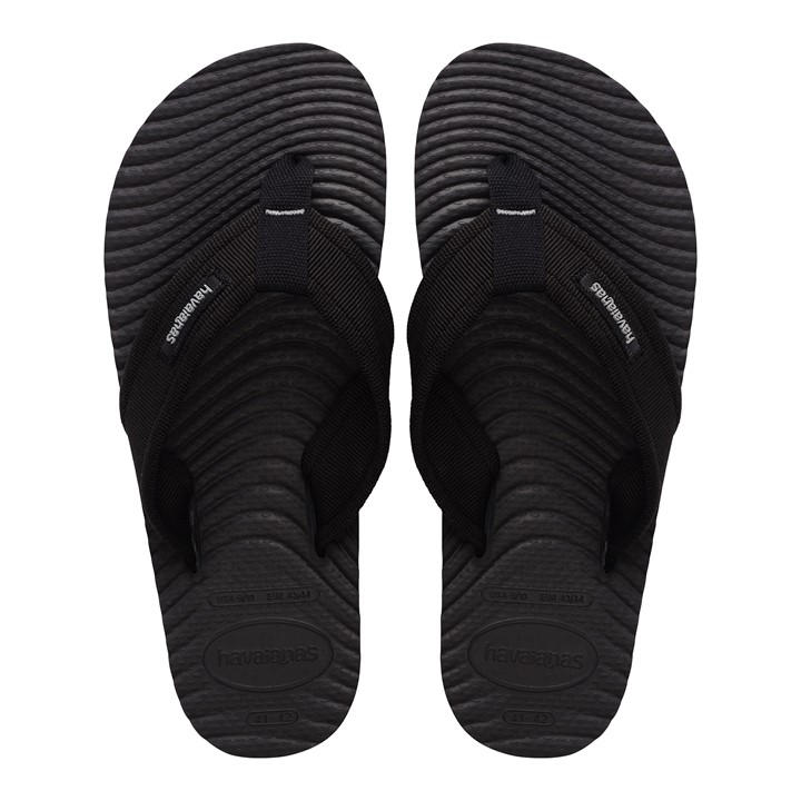 Havaianas Men's Black Flip Flops in Size 11, Sports Direct