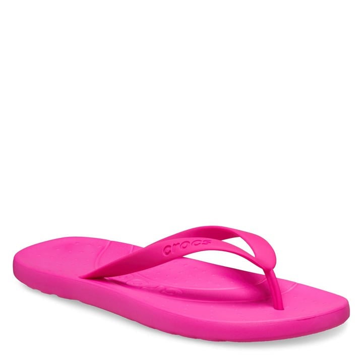 Crocs  Pink Flip Flops  in Size 7, Sports Direct