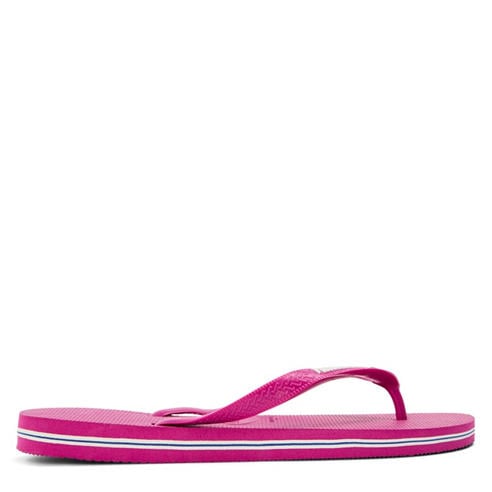 Havaianas - Men's Hav Brasil Logo Ruby Red Flip Flops