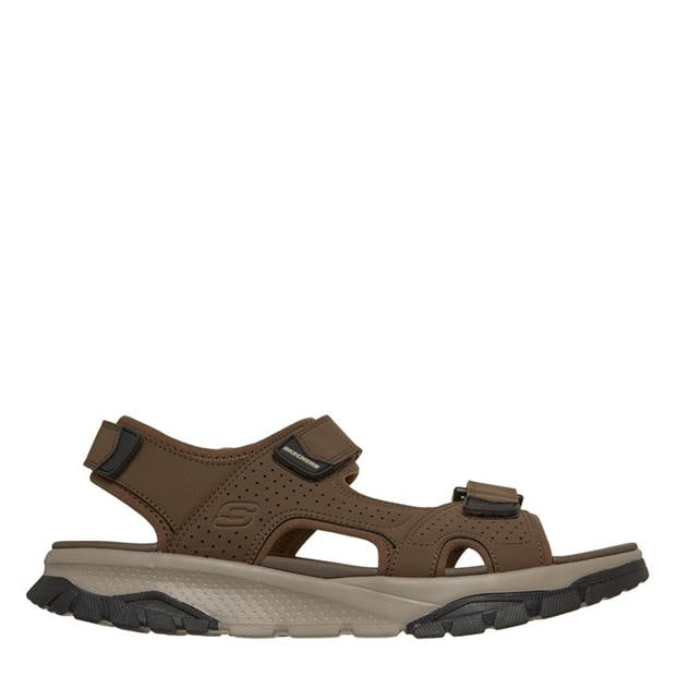Brown - Skechers - Men's Flat Sandals