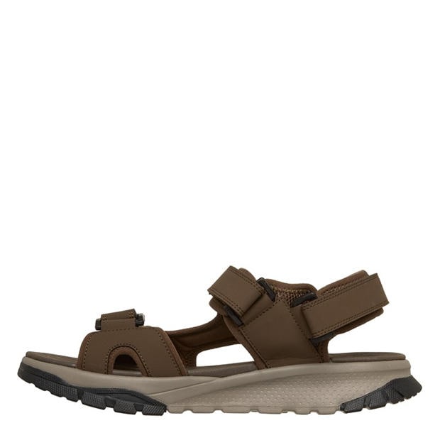 Brown - Skechers - Men's Flat Sandals