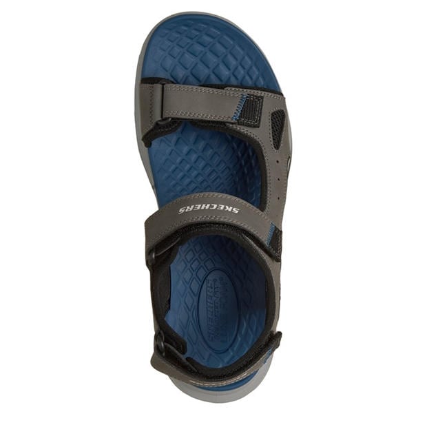 Charcoal - Skechers - Men's Flat Sandals