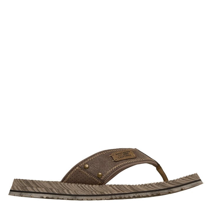 Skechers Men's Brown Flat Sandals in Size 9, Sports Direct
