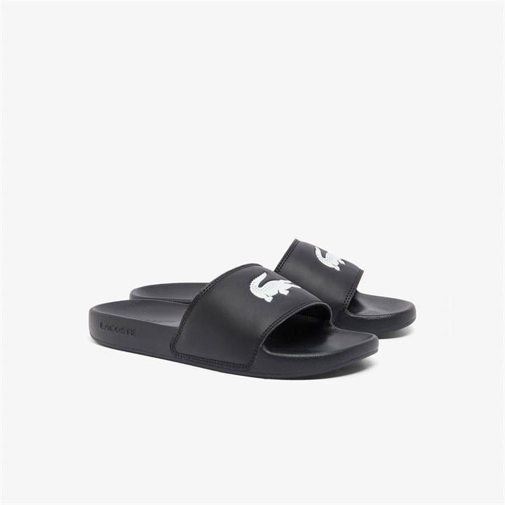 Lacoste Women's Black Serve Sliders in Size 5, Sports Direct