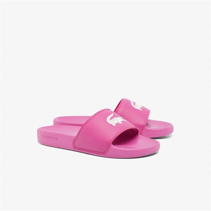 Lacoste Womens Pink Serve Slide - Size 3