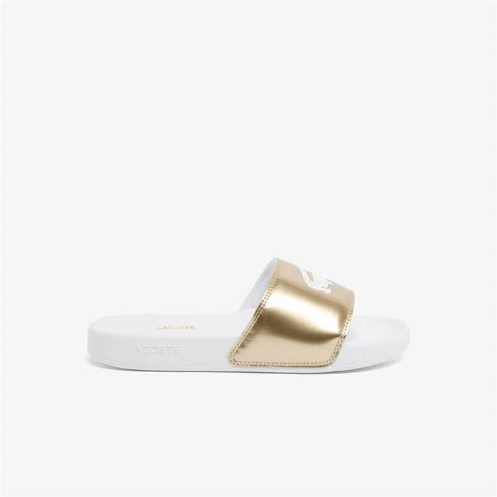 Lacoste Women's Gold Serve Sliders in Size 6, Sports Direct