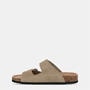 Taupe - Jack Wills - Womens JW Cork Strap Flat Sandals