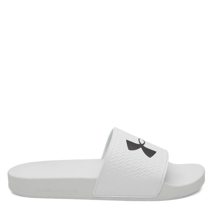 Under Armour Women's White Pool Sliders in Size 7, Sports Direct