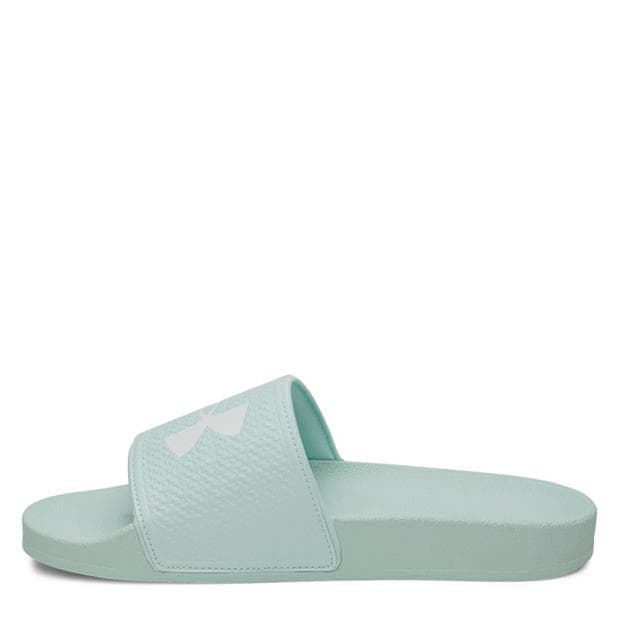 Mint/White - Under Armour - Women's Pool Sliders