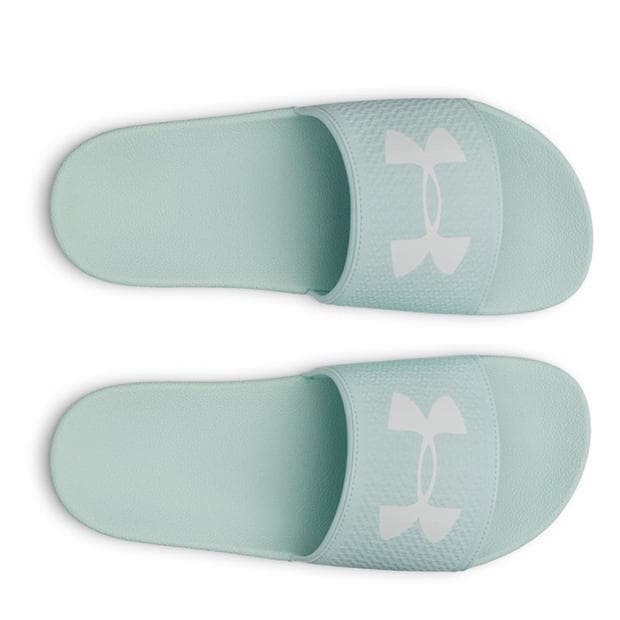 Mint/White - Under Armour - Women's Pool Sliders
