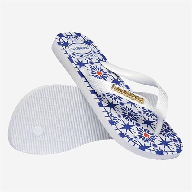 White Print - Havaianas - Women's Flip Flops