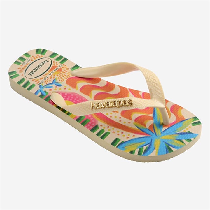 Havaianas Women's Yellow Flip Flops in Size 8, Sports Direct