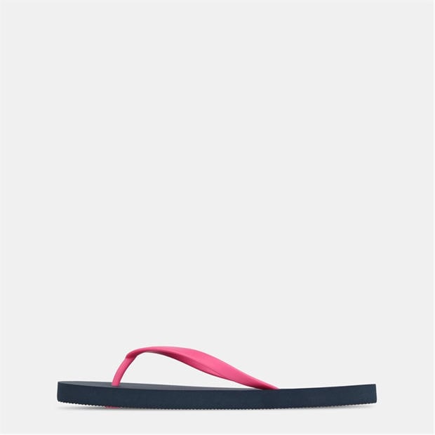 Navy/Pink - Jack Wills - Womens JW Flop Flip Flops