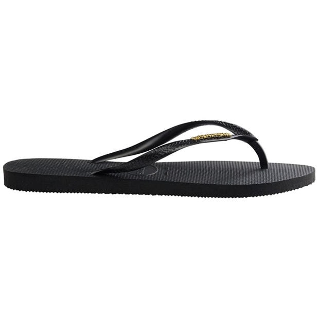 Black/Gold - Havaianas - Slim Flip Flops