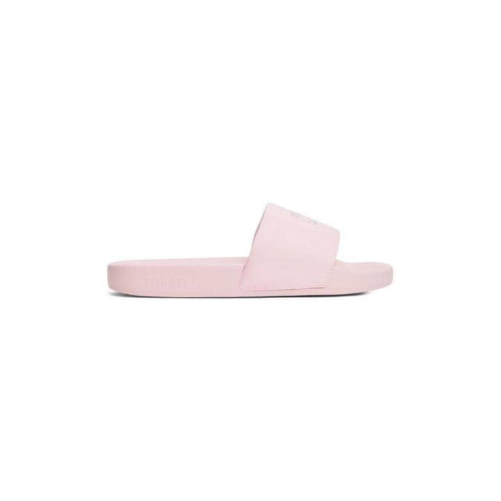 Tommy Jeans Women's Pink Tj Bubble Sliders in Size 5, Sports Direct