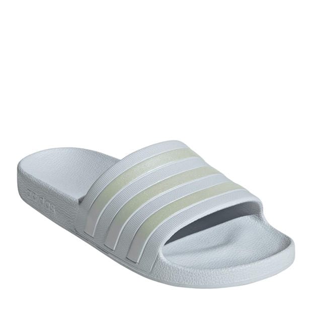 Halo Blue/Pink - adidas - Adilette Aqua Slide Womens