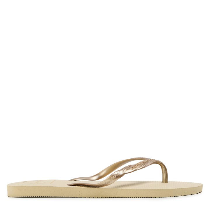 Havaianas Women's Beige Flip Flops in Size 8, Sports Direct