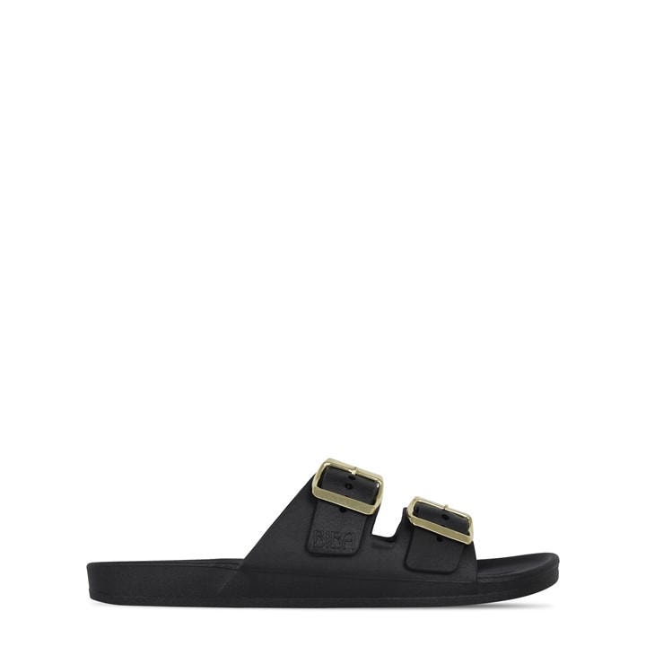 Biba Women's 2 Strap Slider - Black - M 5-6 - Image 2