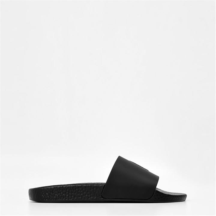 Polo Ralph Lauren Women's Black Signature Pony Polo Slide in Size 4, Sports Direct