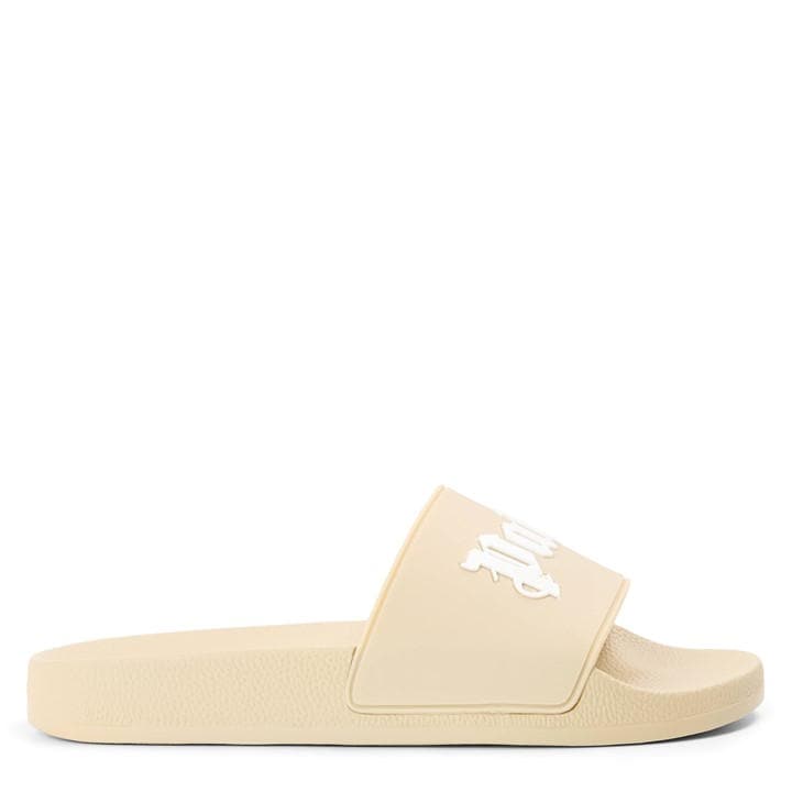 Palm Angels Women's Beige Pool Sliders in Size 7, Sports Direct
