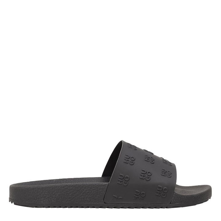 Hugo Women's Black Pool Sliders in Size 4, Sports Direct