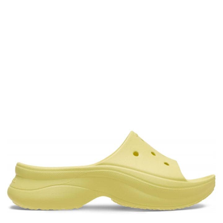 Crocs Women's Pink Bae Slide Dyl Pool Sliders in Size 9, Sports Direct