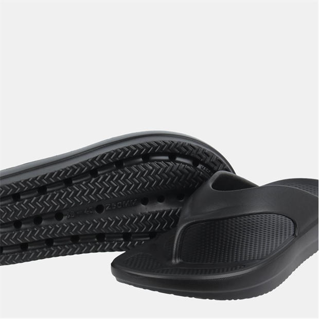 Black - Hot Tuna - HT Flip Flops Womens