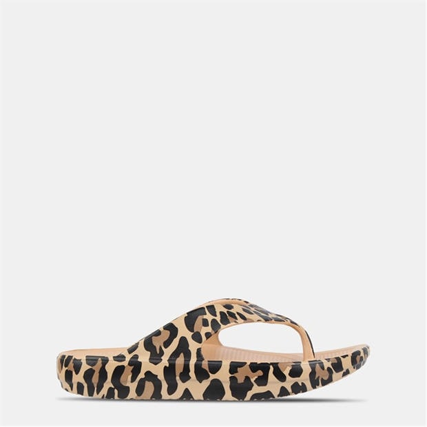 Leopard - Hot Tuna - HT Flip Flops Womens