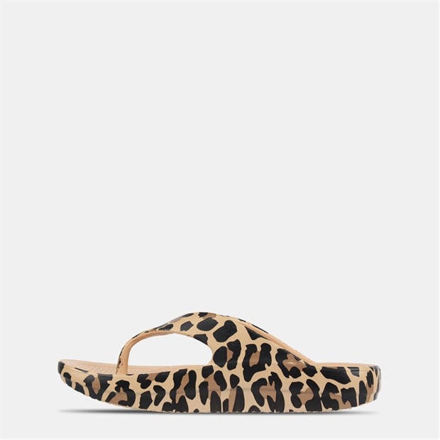 Leopard - Hot Tuna - HT Flip Flops Womens