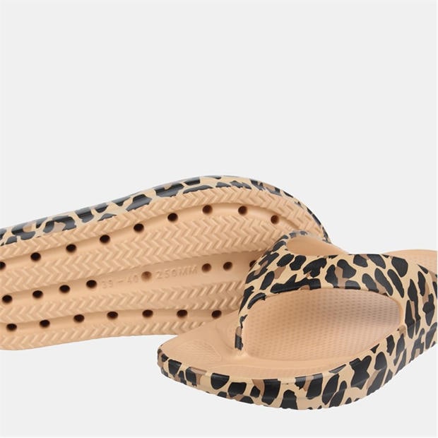 Leopard - Hot Tuna - HT Flip Flops Womens