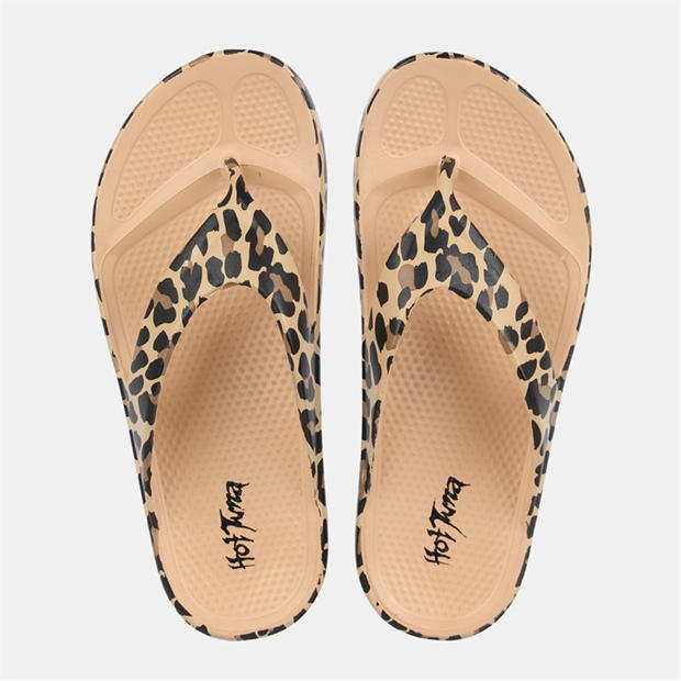 Leopard - Hot Tuna - HT Flip Flops Womens