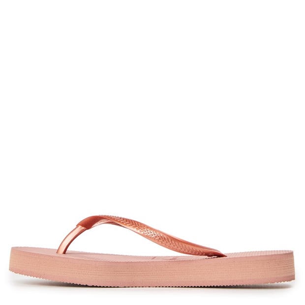 Dark Black - Havaianas - Hav. Slim Flatform Crocus Rose 35/3 Flip Flops Womens