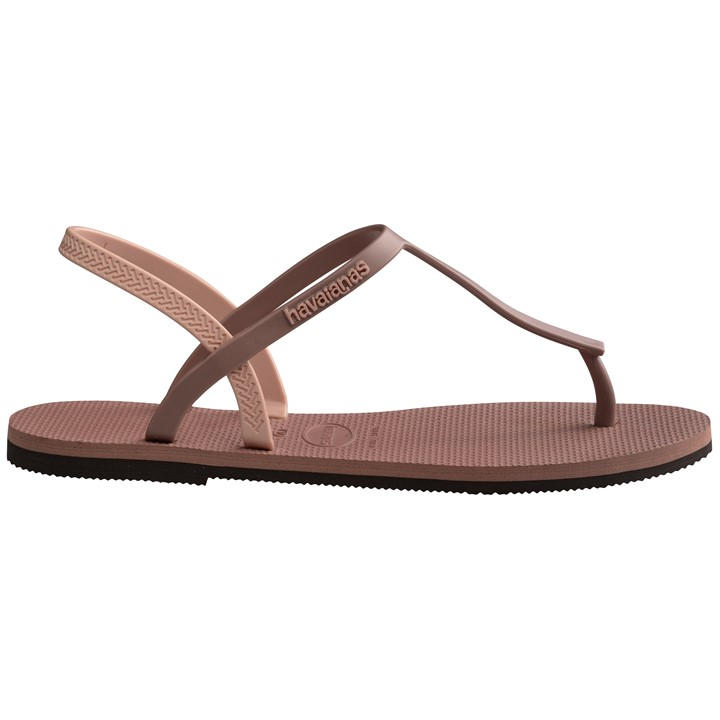 Havaianas Women's Pink Hav. You Paraty Rj Black Flip Flops in Size 4.5, Sports Direct
