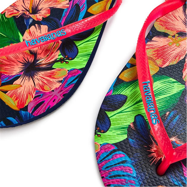 Navy/Floral - Havaianas - Women's Flip Flops