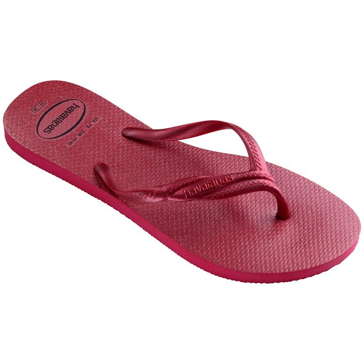 Havaianas Women's Pink Fantasia Gloss Paradise Flip Flops in Size 8, Sports Direct