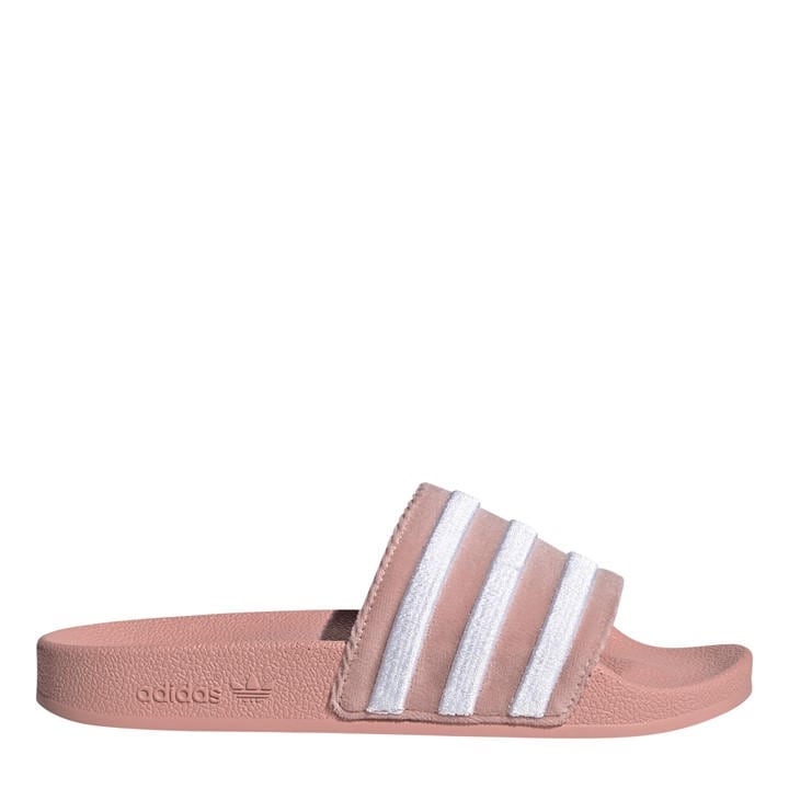 Adidas Originals Women's Pink Adilette Pool Sliders in Size 5, Sports Direct