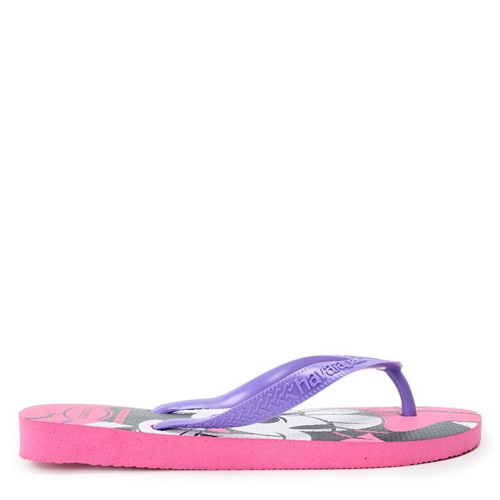 Havaianas Women's Pink Flip Flops in Size 6.5, Sports Direct