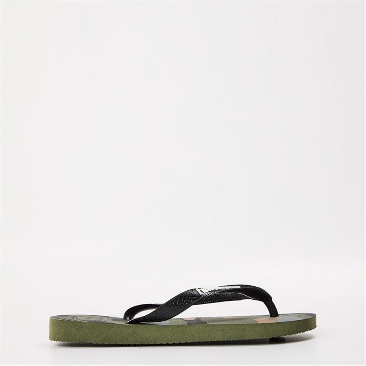Havaianas Women's Green Top Camo Black Moss Flip Flops in Size 6.5, Sports Direct