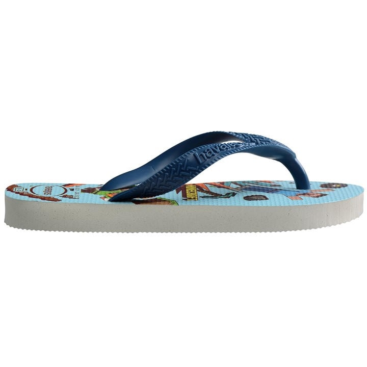 Havaianas  Kids White Minecraft Flip Flops in Size C10.5, Sports Direct