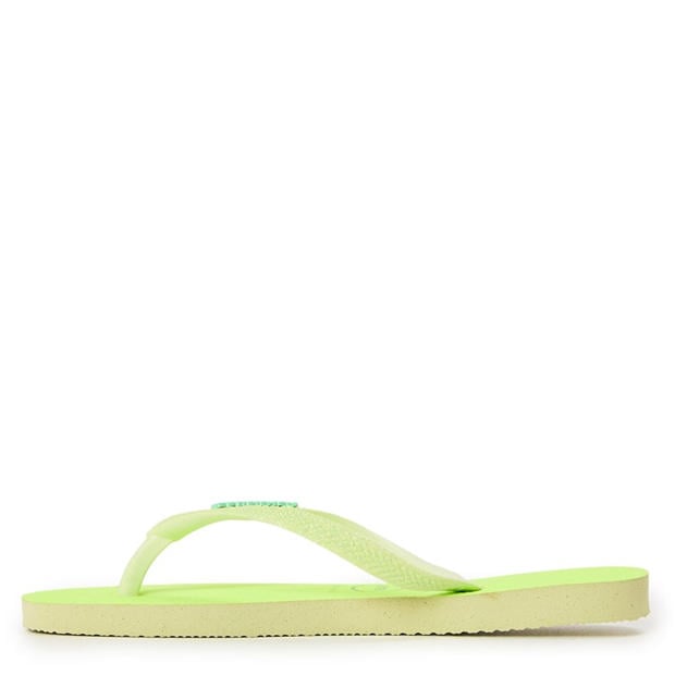 Lime Green - Havaianas - Women's Glitter Flip Flops